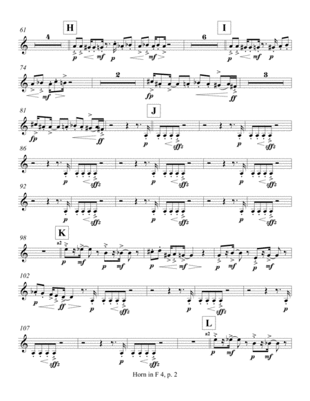 Focus On Grace A Concerto For Jazz Saxophone And Orchestra 2010 Horn 4 Page 2