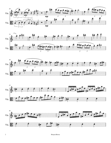 For Violin And Viola Experiment 2 Page 2