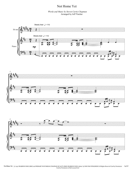 Forest Road Original Piano Solo Page 2