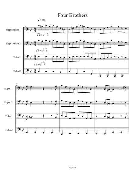 Four Brothers Tuba Quartet Page 2