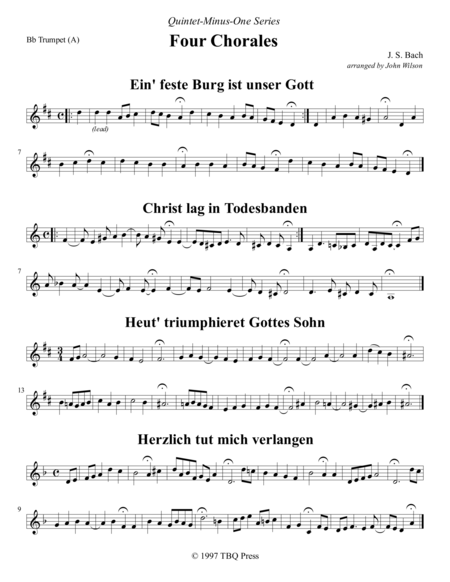 Four Chorales Page 2
