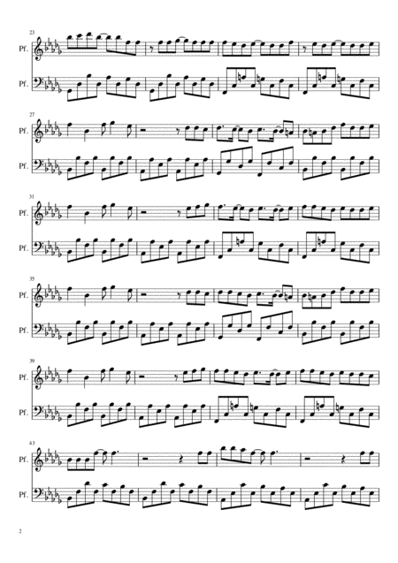 Four Famous Puccini Arias For Violin Harp Vol 1 Page 2