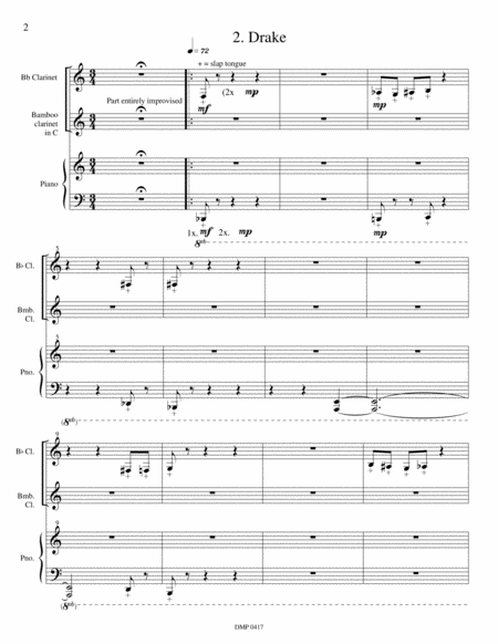 Four Portraits Score Page 2