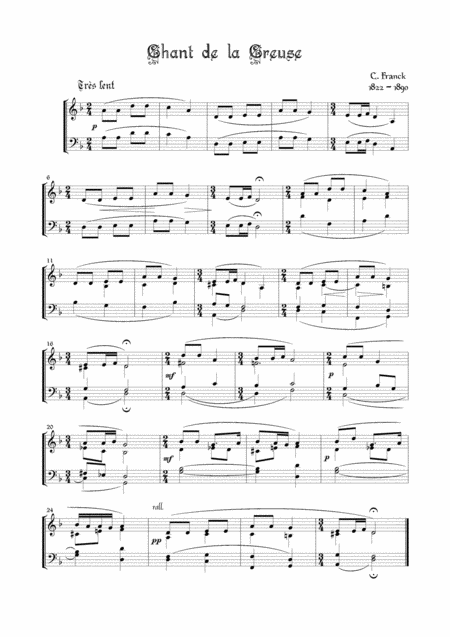 Franck C 5 Easy Pieces For Organ Page 2