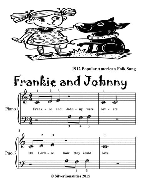 Frankie And Johnny Beginner Piano Sheet Music Page 2
