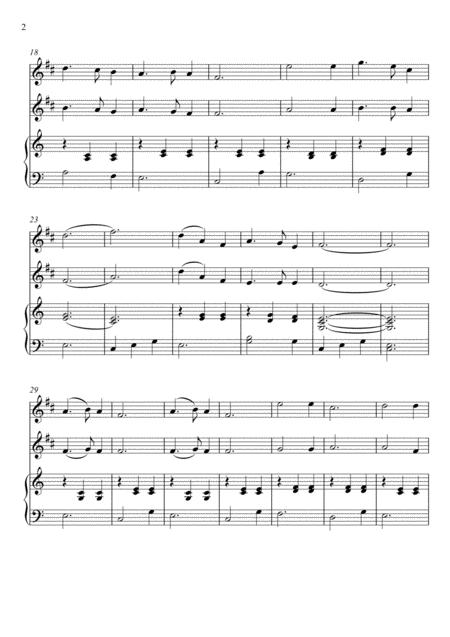 Franz Gruber Silent Night Trumpet And Clarinet Duet Page 2