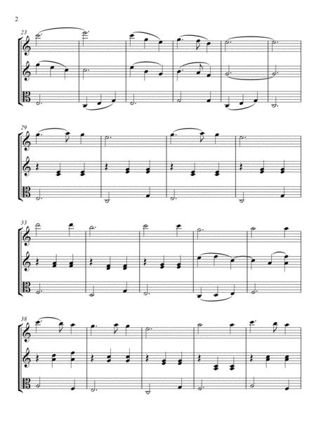Franz Gruber Silent Night Violin Violin And Viola Trio Page 2