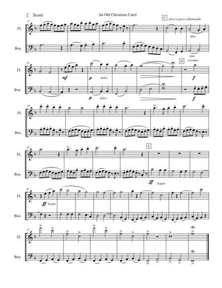 Franz Liszt Christmas Tree Suite For Flute And Bassoon Duet Page 2