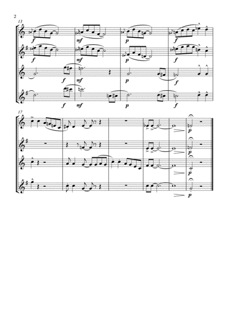 Freeway Sax Quartet Page 2