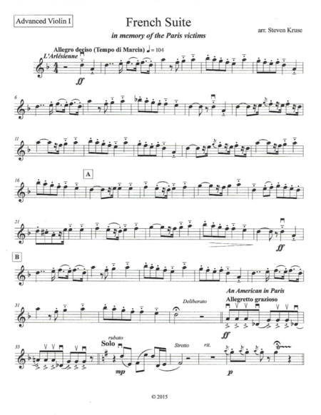 French Suite Extra String Parts Page 2