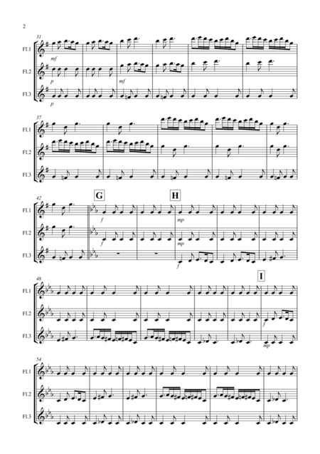 Frere Jacques Gigue For Flute Trio Page 2