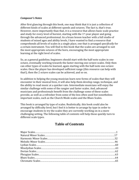 From Sprout To Stout Basic Scale Patterns For All Levels For Horn Page 2