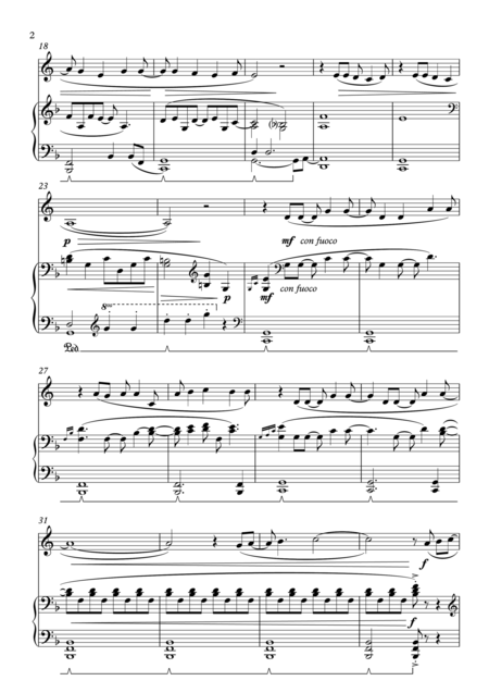 Frozen Let It Go For Horn Piano Including Part Score Page 2