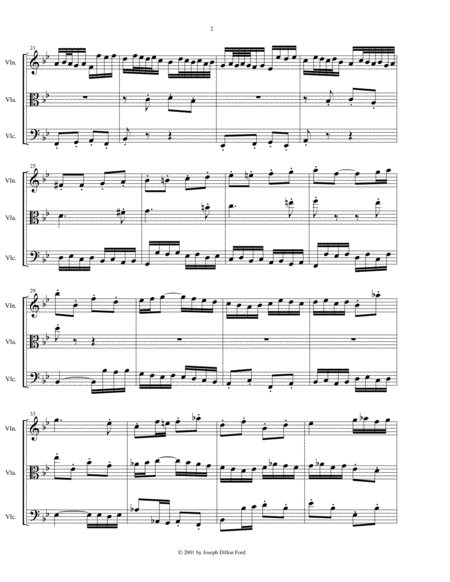 Fuga A Tre 3 Part Fugue For String Trio Page 2