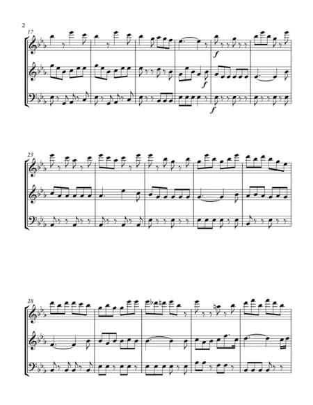 Fugue 03 From Well Tempered Clavier Book 2 Euphonium Tuba Quintet Page 2