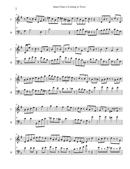 Fugue 24 From Well Tempered Clavier Book 1 Double Reed Octet Page 2