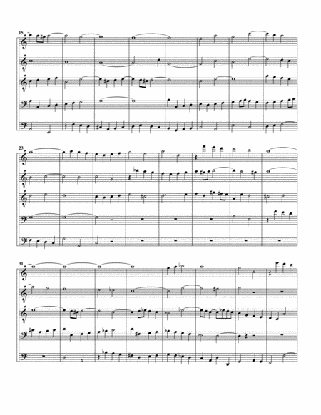 Fugue From Das Wohltemperierte Klavier I Bwv 867 Ii Version In A Minor Arrangement For 5 Recorders Attbgb Page 2