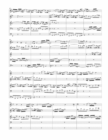 Fugue From Das Wohltemperierte Klavier I Bwv 869 Ii Arrangement For 5 Recorders Page 2