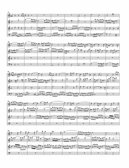 Fugue From Das Wohltemperierte Klavier Ii Bwv 892 Ii Arrangement For 4 Recorders Page 2