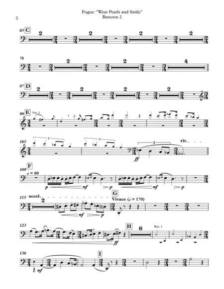 Fugue Wear Pearls And Smile A Pairing With Beethoven Symphony 2 Bassoon 2 Page 2