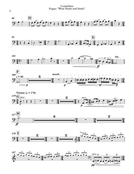 Fugue Wear Pearls And Smile A Pairing With Beethoven Symphony 2 Contrabass Page 2