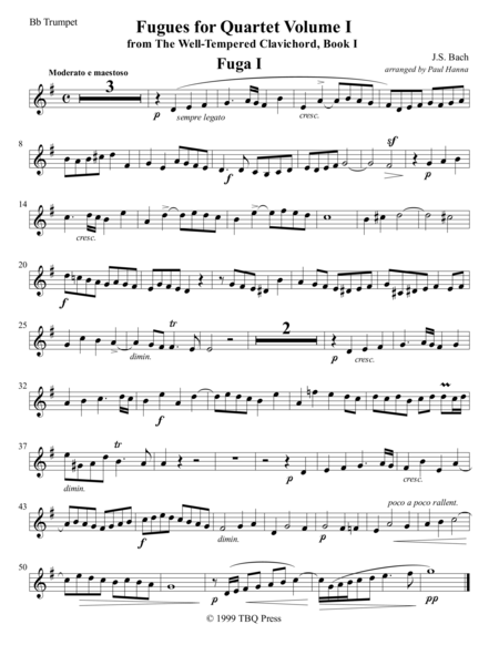 Fugues For Quartet Volume I Page 2