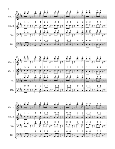 Fun D Major Scale For String Orchestra Page 2