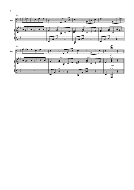 Fur Elise For Double Bass And Piano Page 2
