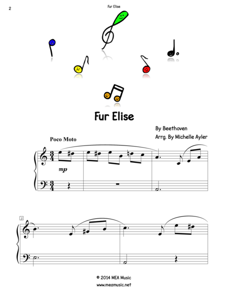 Fur Elise Level 4b Page 2