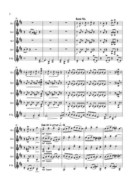 Furry Jacket By Stephen Davies For Clarinet Quintet Page 2