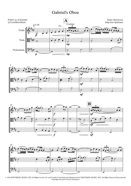 Gabriel Oboe String Trio Page 2