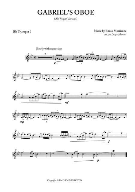 Gabriels Oboe Nella Fantasia For Brass Quintet Page 2