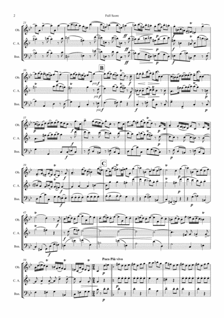 Gallo An Amalgamation Of 3 Mvts From Gallos Trio Sonatas The Derivative Music For The Pulcinella Suite 3 Scherzino Double Reed Trio Page 2