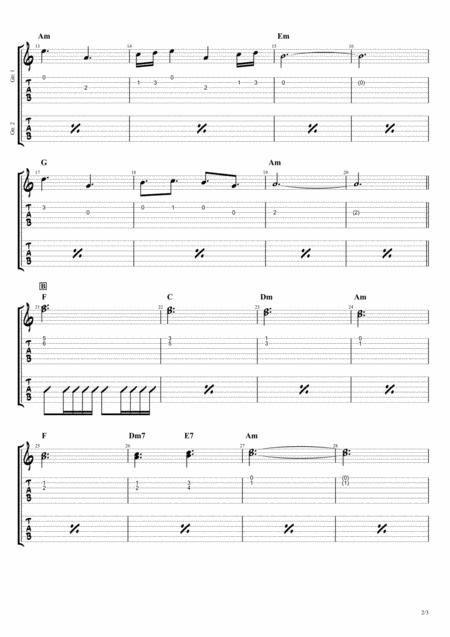 Game Of Thrones For Easy Guitar Page 2