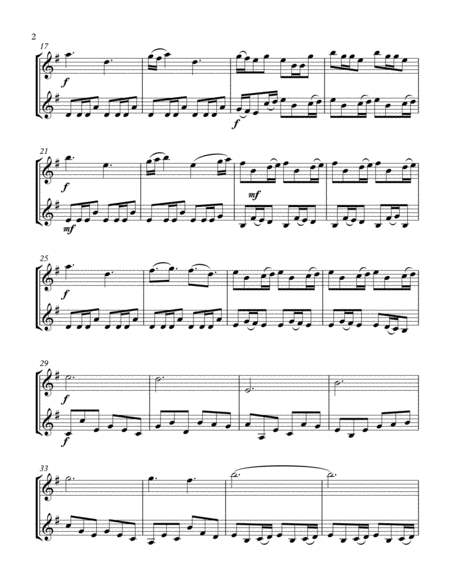 Game Of Thrones Main Titles Violin Duet Page 2