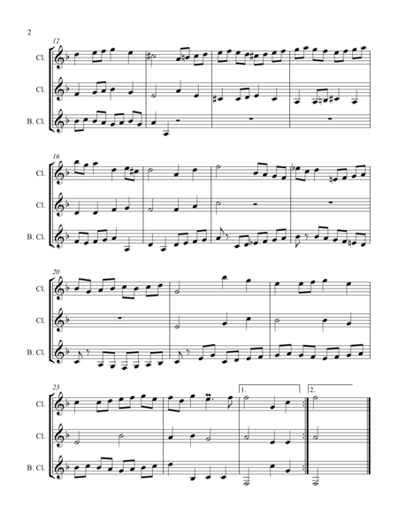 Gavotte In G Page 2