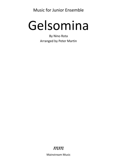 Gelsomina Junior Ensemble Page 2