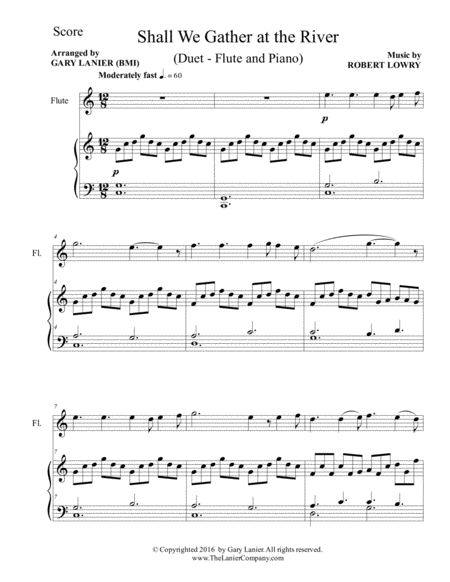 Gentle Hymns For Worship Flute And Piano With Parts Page 2