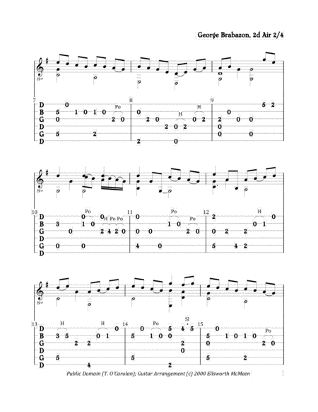 George Brabazon 2d Air For Fingerstyle Guitar In G Tuning Page 2
