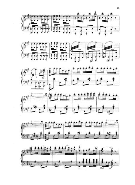 Georges Bizet Carmen Les Toreadors Piano Solo Page 2