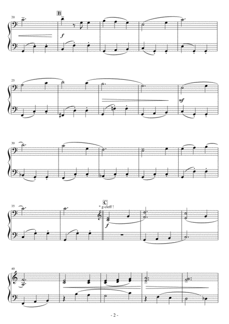 Gesang Weylas D Flat Major Page 2