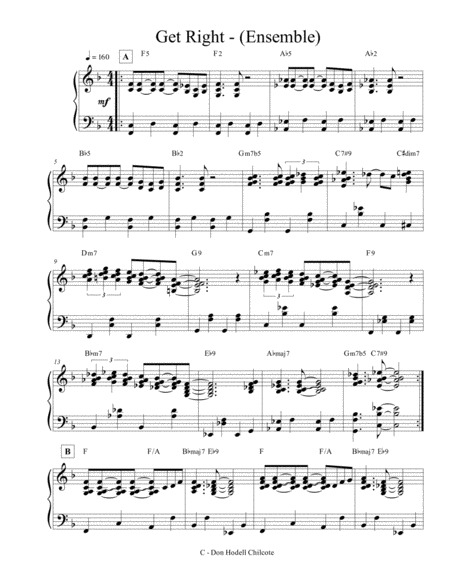 Get Right Ensemble Page 2