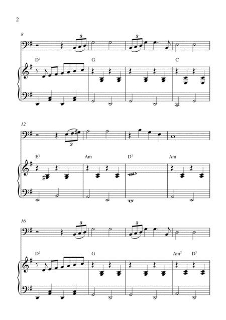 Getting To Know You Bassoon Solo And Piano Accompaniment Page 2