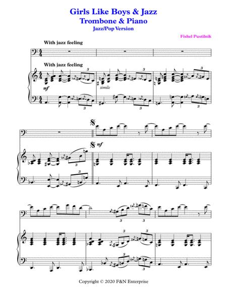 Girls Like Boys Jazz For Trombone And Piano With Improvisation Video Page 2