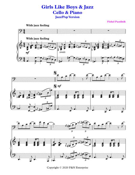 Girls Like Boys Jazz Piano Background For Cello And Piano Video Page 2