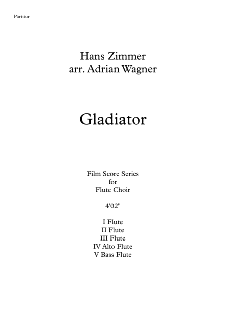 Gladiator Hans Zimmer Flute Choir Arr Adrian Wagner Page 2