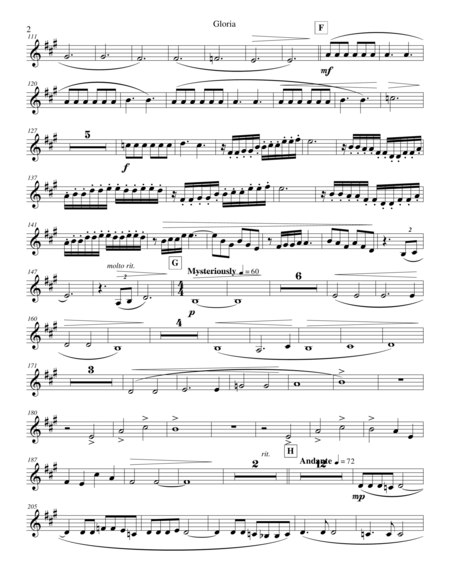 Gloria Trumpet 3 Page 2