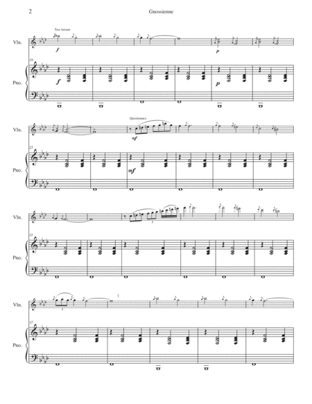 Gnossienne No 1 Page 2