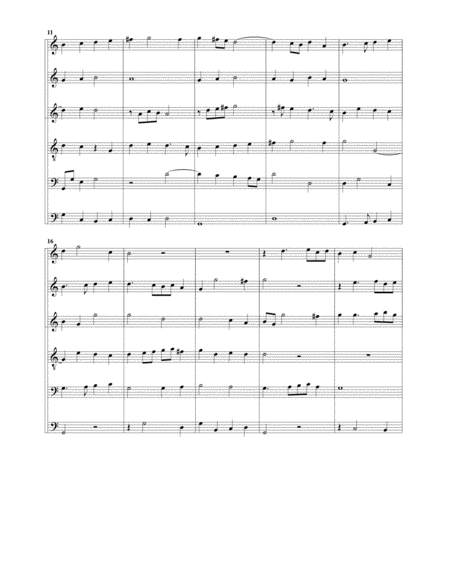 Go From My Window Arrangement For 6 Recorders Page 2