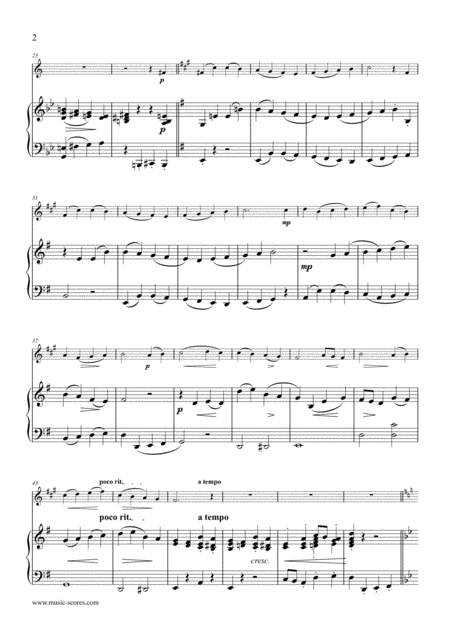 God Rest Ye Merry Gentlemen Clarinet And Piano Page 2